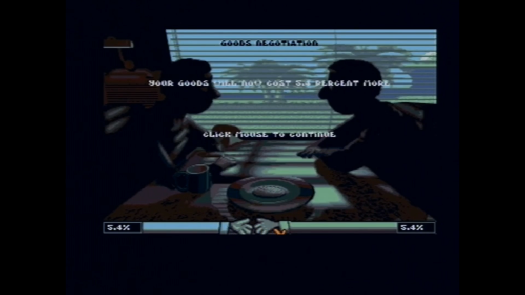 Theme Park Goods Negotiation Amiga 500