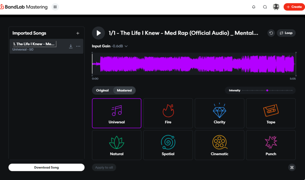 The Life I Knew: Creating an Autobiographical Med-Rap Track Using AI