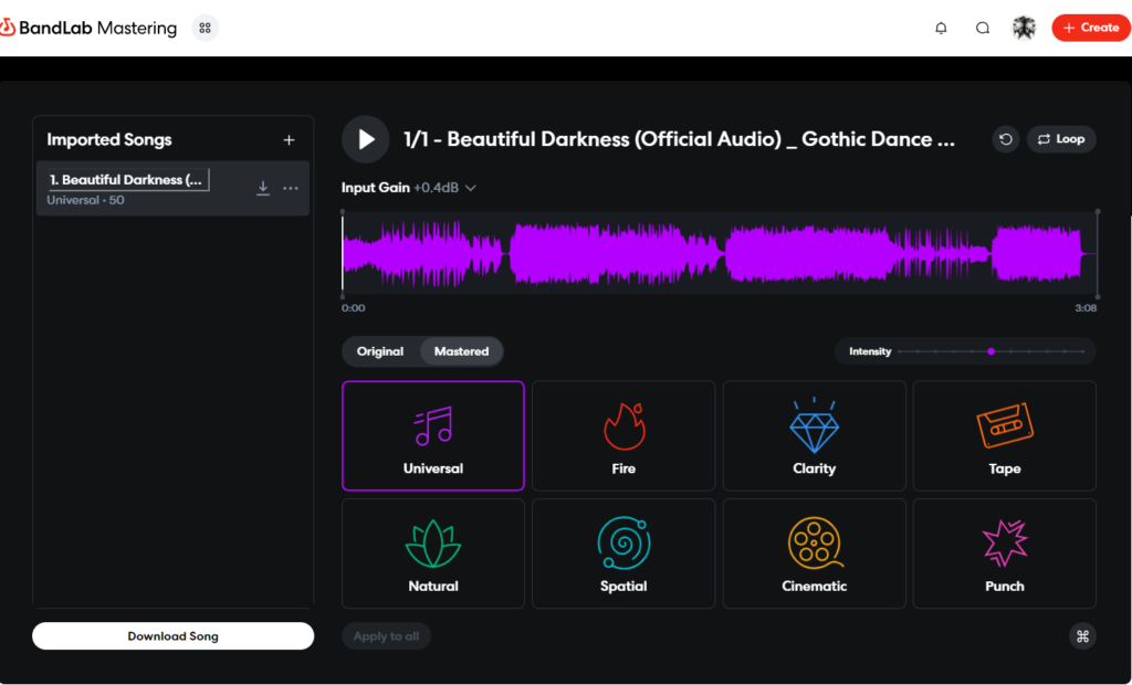 Beautiful Darkness: Crafting a Gothic-Dance Fusion Track with AI