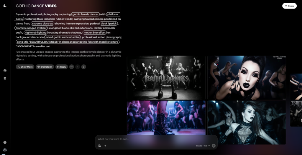Beautiful Darkness: Crafting a Gothic-Dance Fusion Track with AI