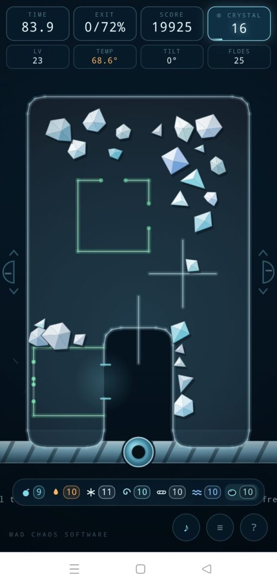 Polymatrix screenshot: arch exit bottle level 23