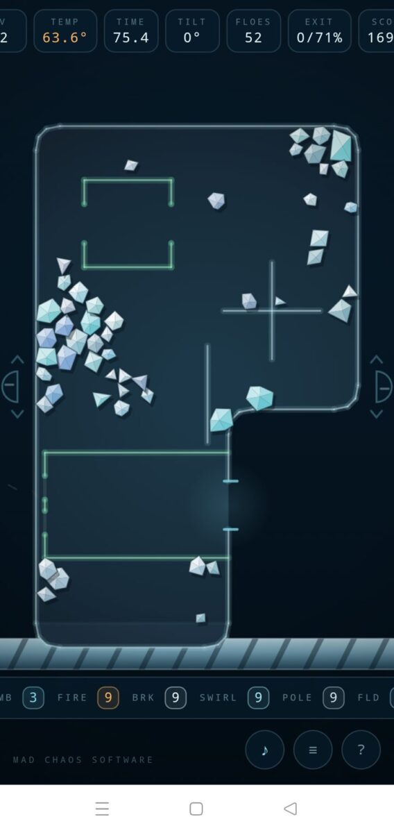 Polymatrix screenshot: trap chambers l shaped bottle