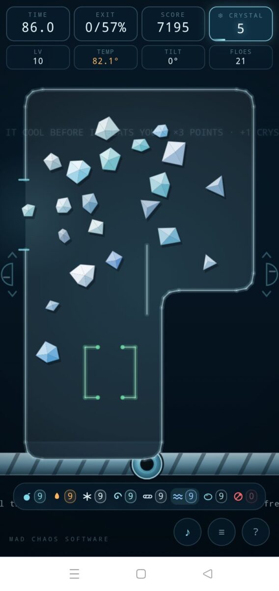 Polymatrix screenshot: l shaped bottle level 10