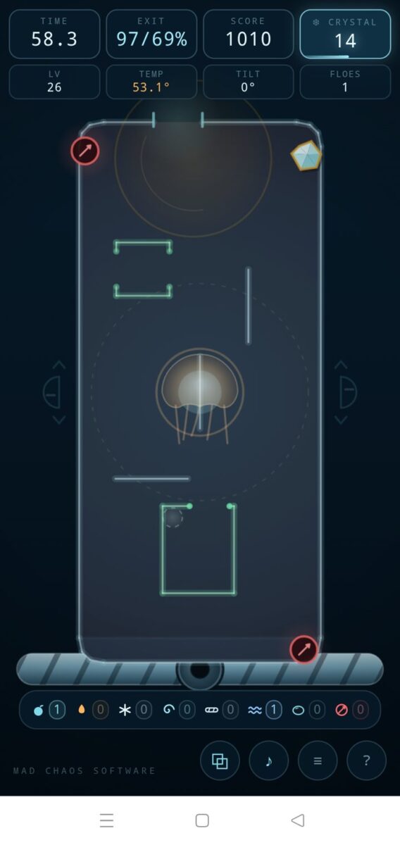 Polymatrix screenshot: jellyfish in the glass