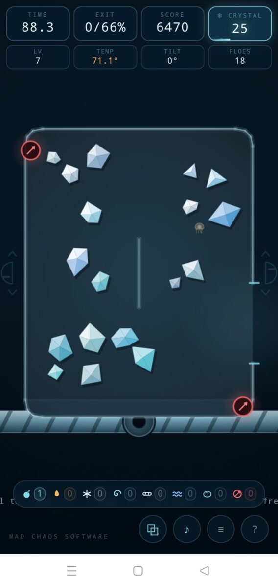Polymatrix screenshot: level 7 bottle