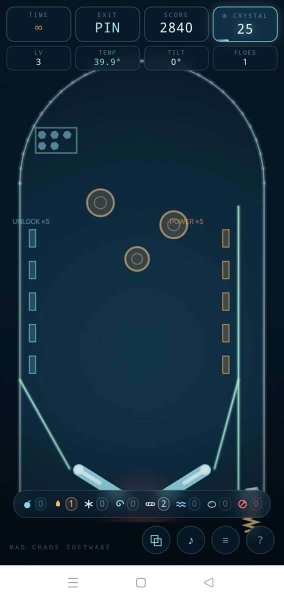 Polymatrix screenshot: pinball bonus