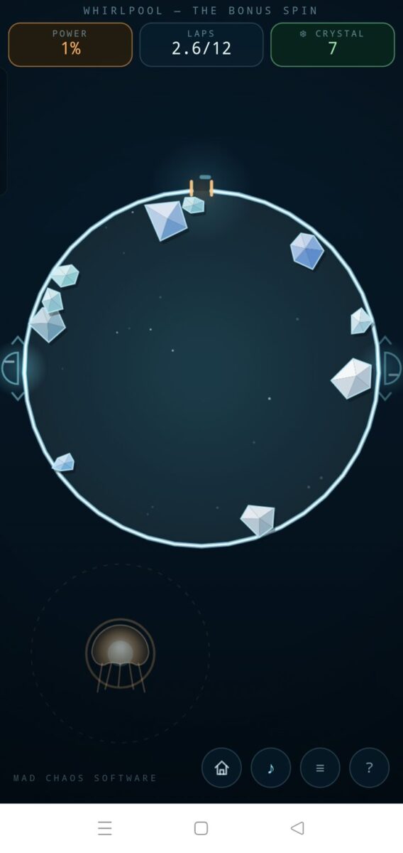 Polymatrix screenshot: whirlpool bonus spin