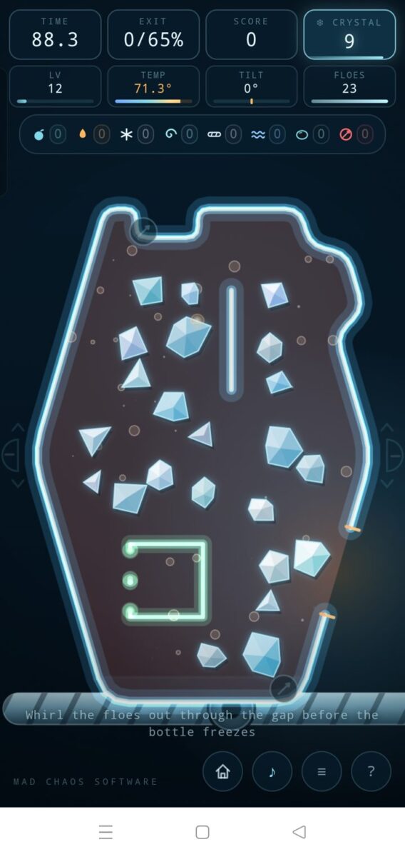 Polymatrix screenshot: irregular bottle level 12