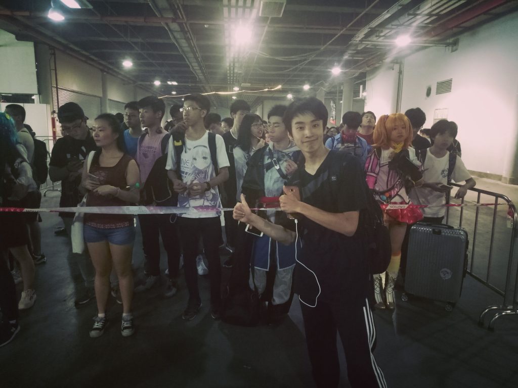 Guangzhou cosplay Expo starting line