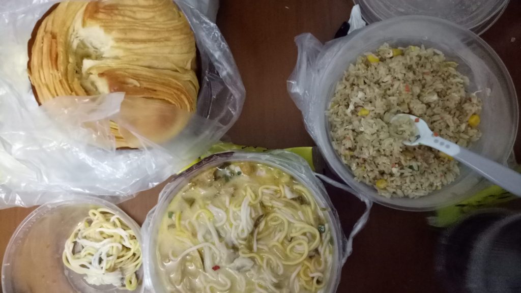 Dinner In China Guangzhou During Coronavirus Pandemic Lockdown