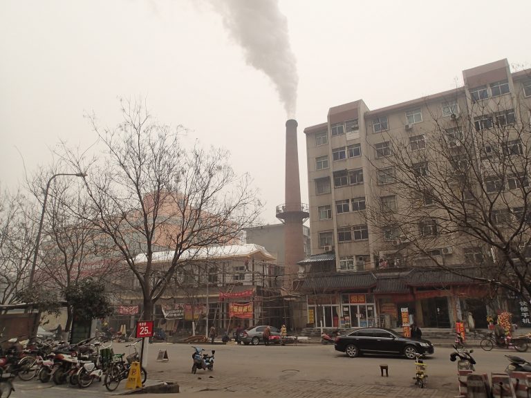 Pollution Chimney Stack