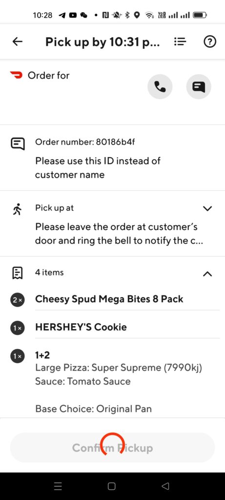 DoorDash Delivery Driver App Screens
