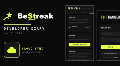 BeStreak: Developer Diary | Moving to Firebase and the Black Screen Bug (May 7, 2026)