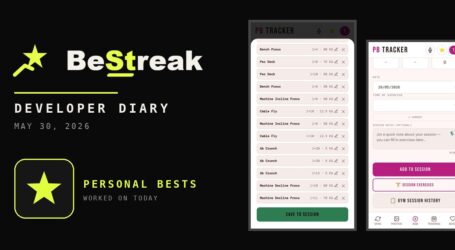 BeStreak: Developer Diary | Thinking About Publishing, and Two Ideas From the Bench (May 30, 2026)
