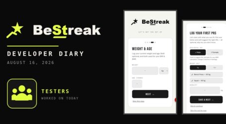 BeStreak: Developer Diary | Recruiting Testers in Facebook Groups (August 16, 2026)