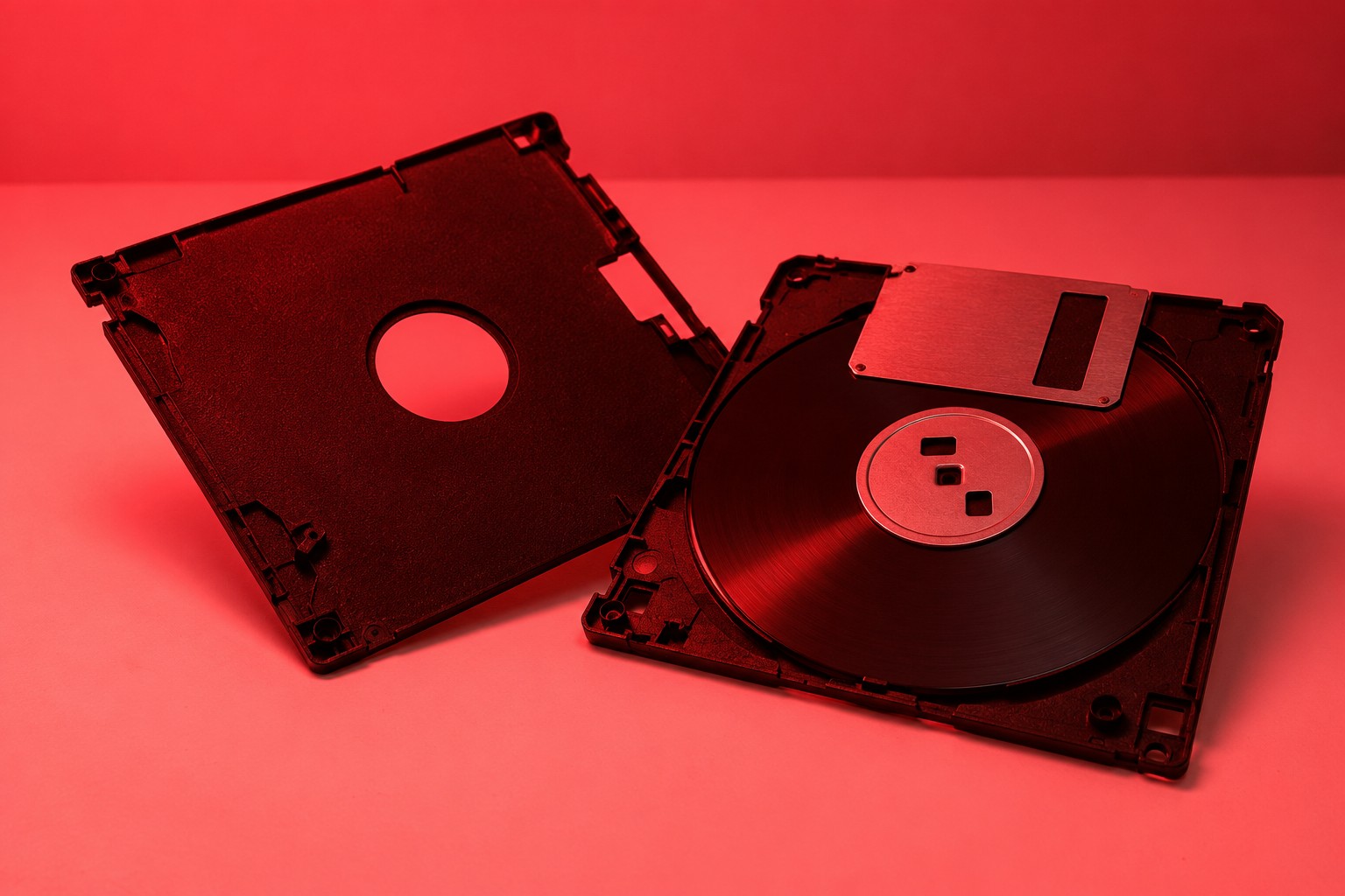 An Eclipse Seen Through a Floppy Disk (Part 1)