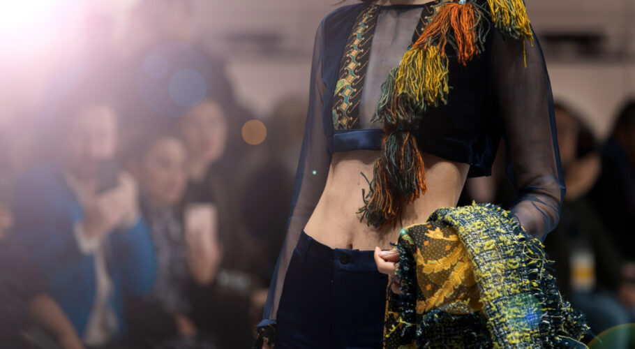 fashion dress model walk back dark runway fashion china australia fashion styles