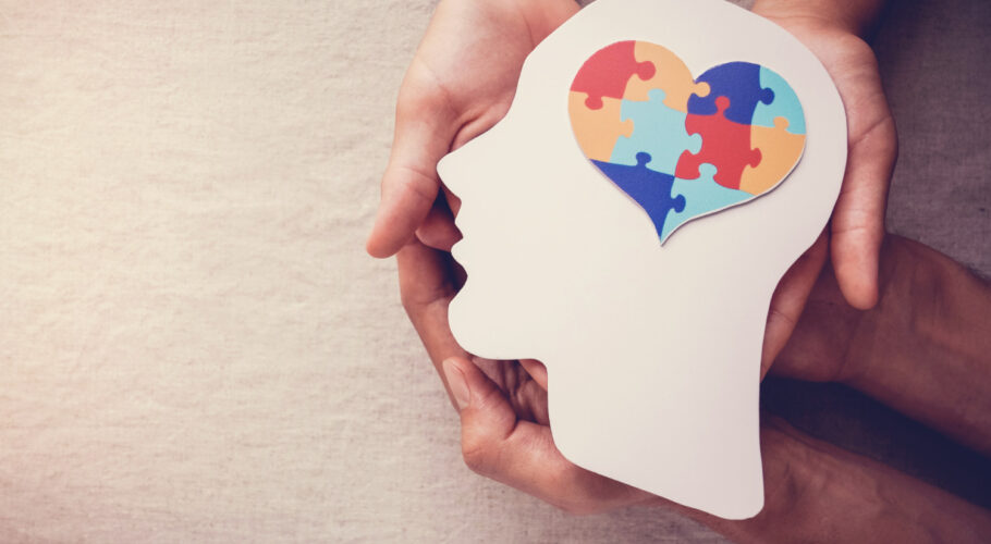 puzzle jigsaw heart brain mental health