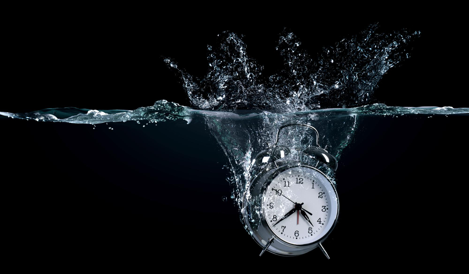 time concept mixed media